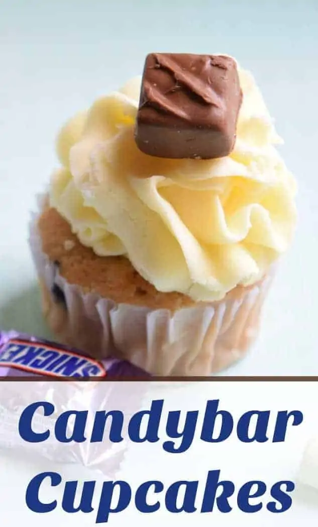 Candy Bar Cupcakes Recipe