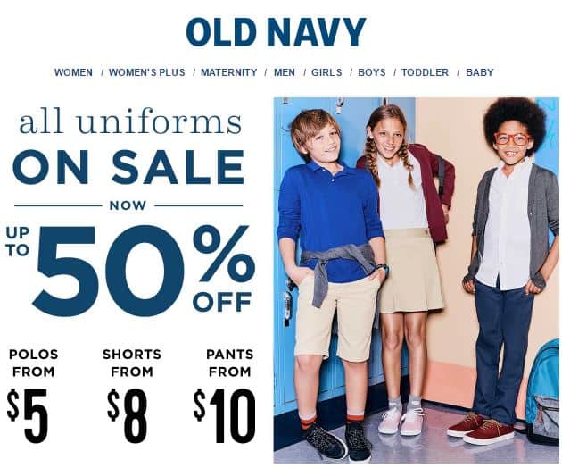 School Uniform Deals