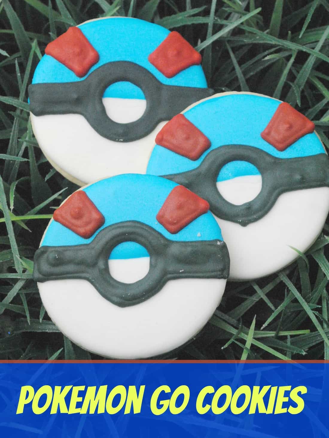 Pokemon Go (Rare) Pokeball Cookies