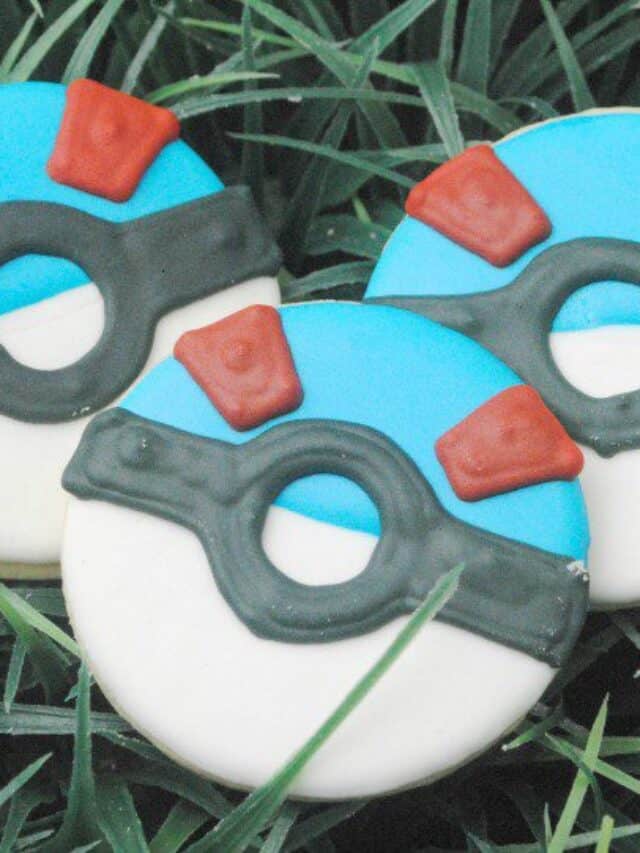 Pokemon Go sugar cookies.