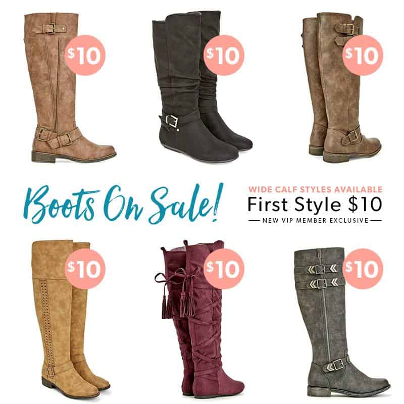 Fall Boots Sale $10 Each! - Saving Dollars & Sense