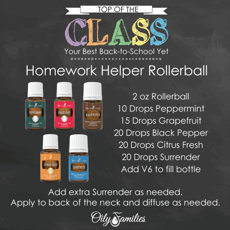 Essential Oils for School Success
