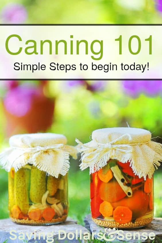 How to Start canning