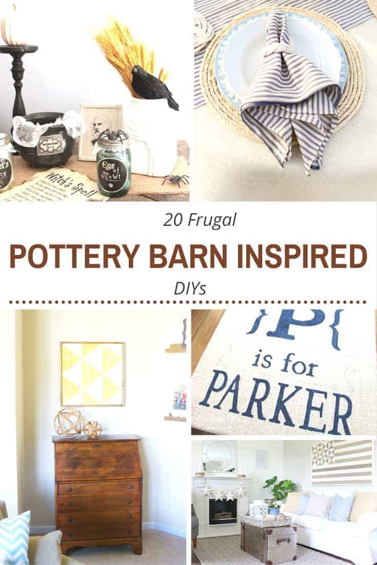 DIY Pottery Barn Projects That Look Professional Saving Dollars and Sense