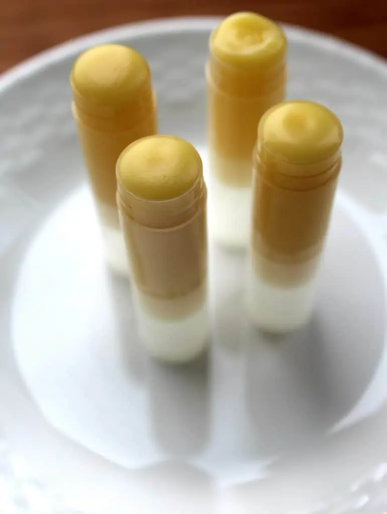 Homemade Peppermint Lip Balm with Printable Labels
