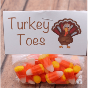 Turkey Toes FREE Printable