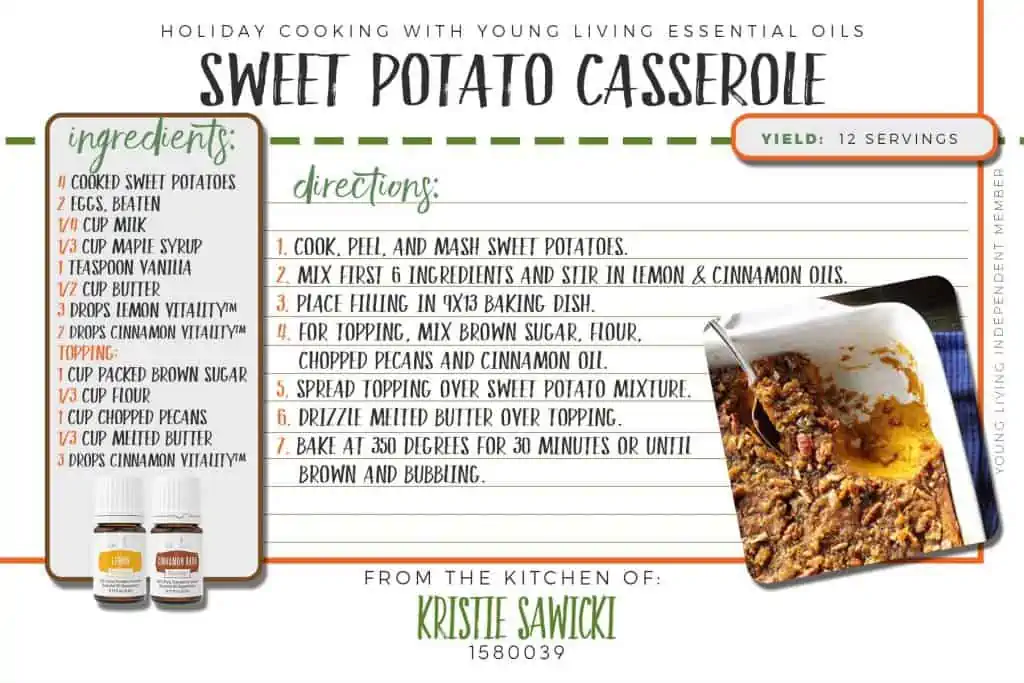homemade sweet potato casserole recipe
