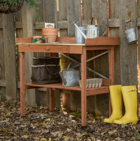 Demeter Metal Potting Bench Mobile Potting Bench On Sale Now