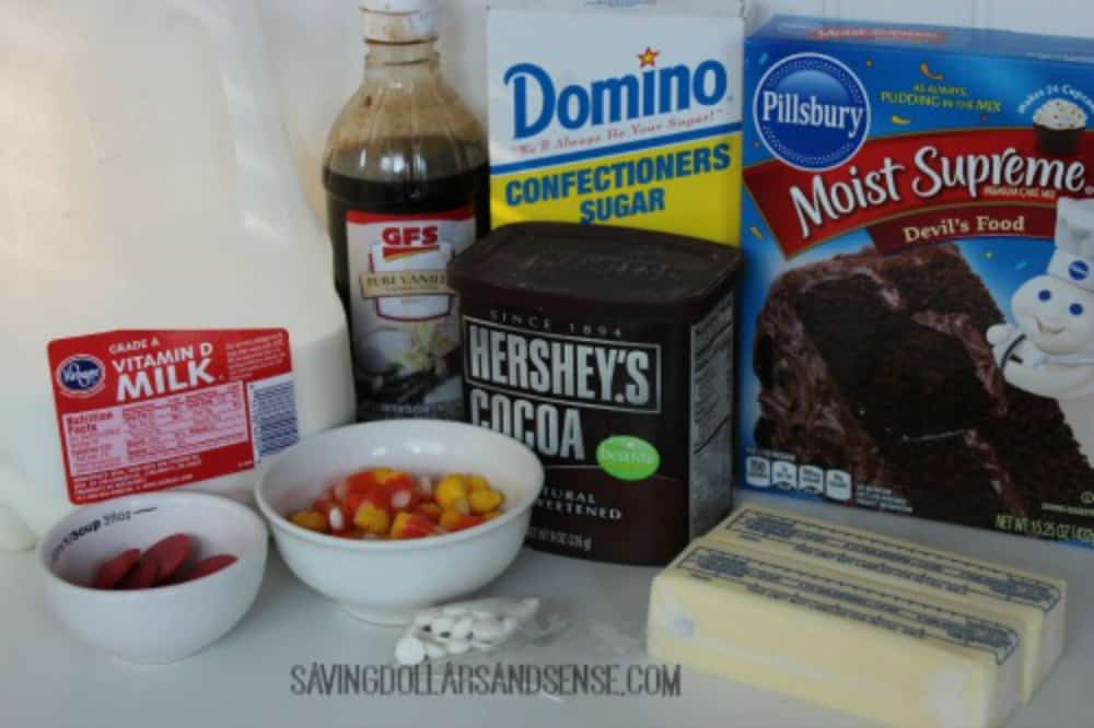 turkey cupcake ingredients