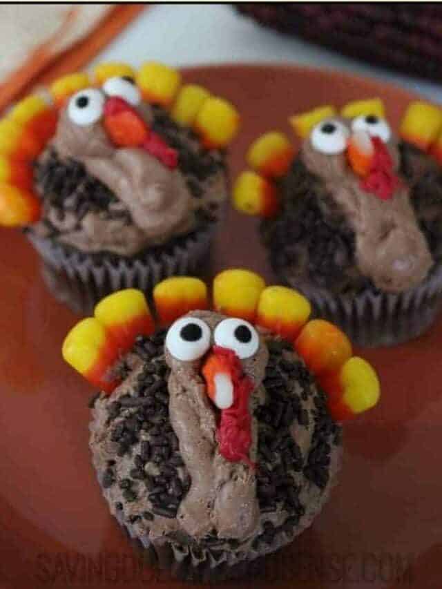 Thanksgiving Turkey Cupcakes Recipe Story