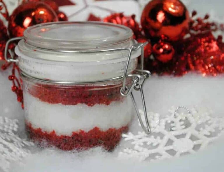 Candy Cane Sugar Scrub Recipe