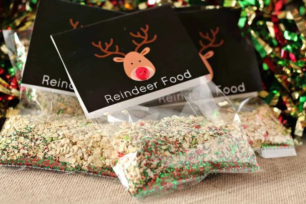 \"Magic\" Reindeer Food  Recipe & Printable Poem