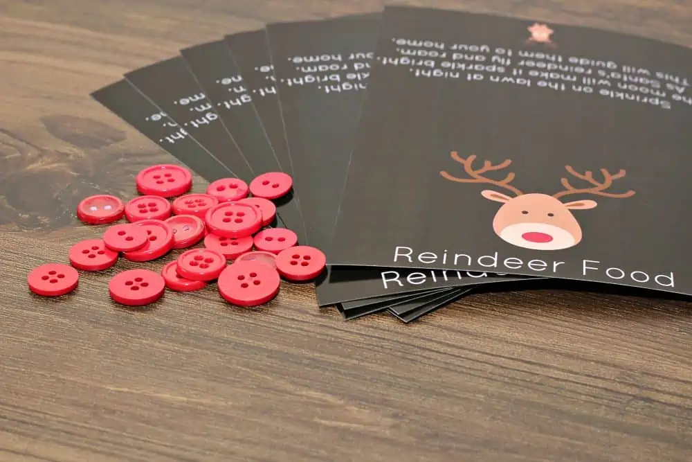 \"Magic\" Reindeer Printable Poem