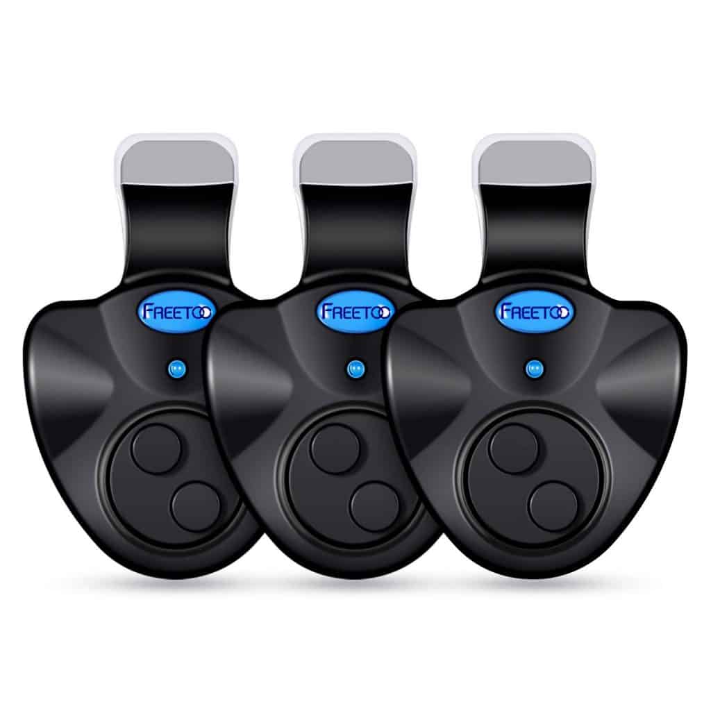 Freetoo fishing bite alarm, set of 3.