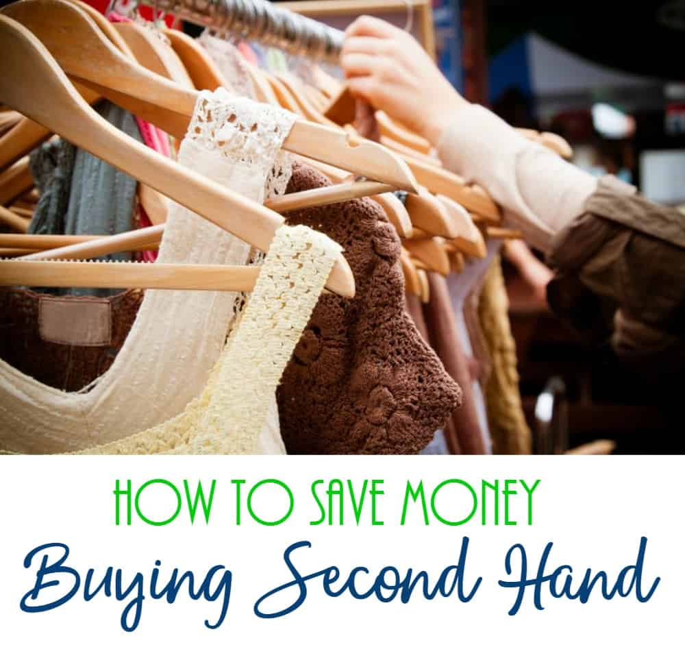 Save Money Buying Second Hand - Saving Dollars & Sense