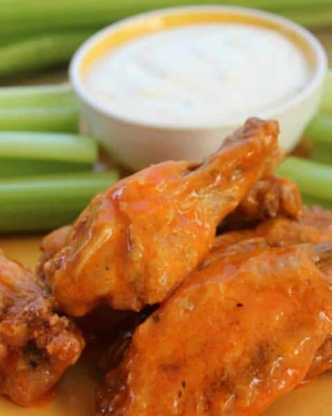 No Fry Buffalo Wings Recipe