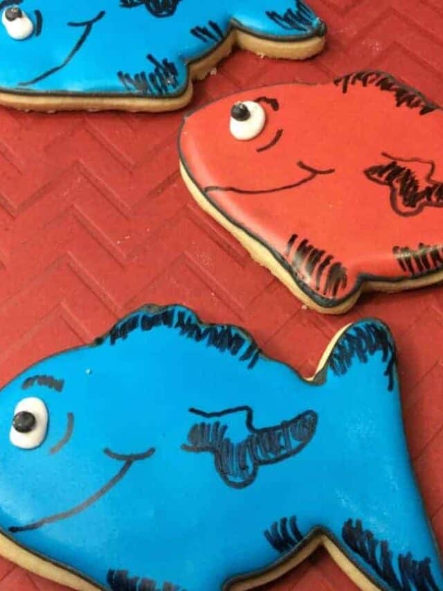 One Fish Two Fish Red Fish Blue Fish Cookies Story - Saving Dollars and ...