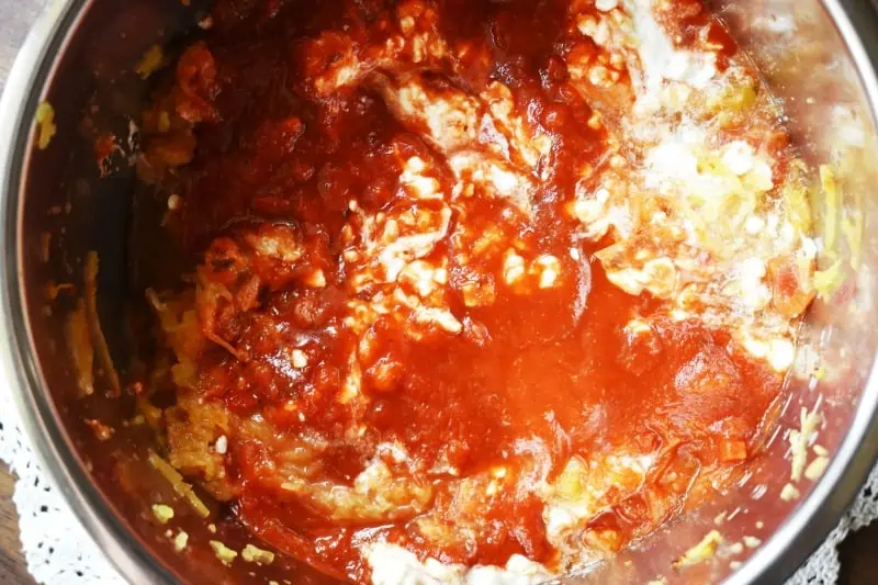 homemade meatless spaghetti squash recipe