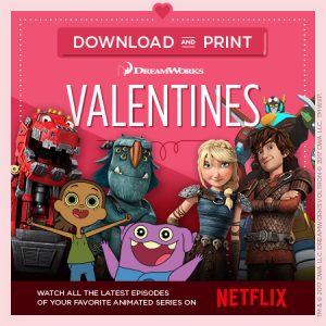 Printable Valentines for Kids: Troll Hunters, Voltron, Dragons, DinoTrux & More!