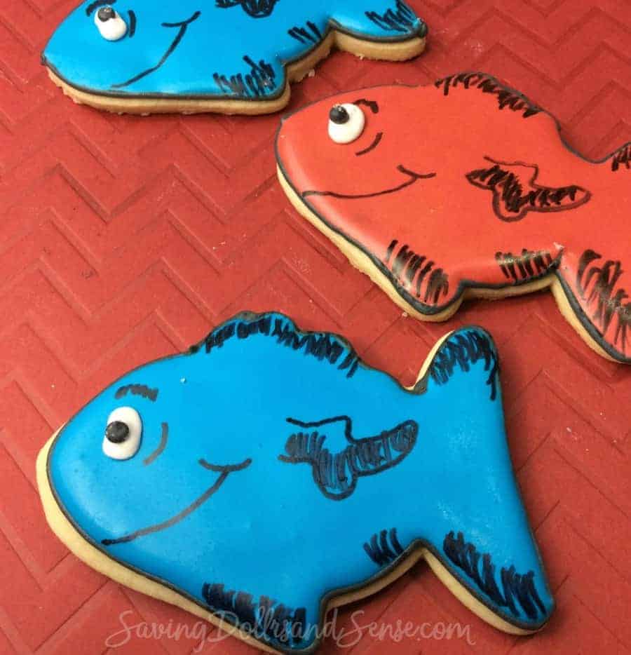 one fish two fish cookies.