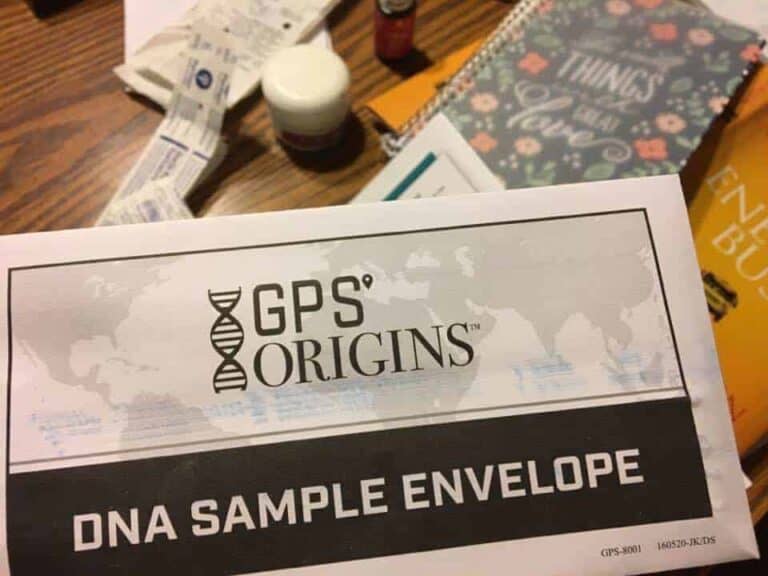 GPS Origins DNA Test Results 