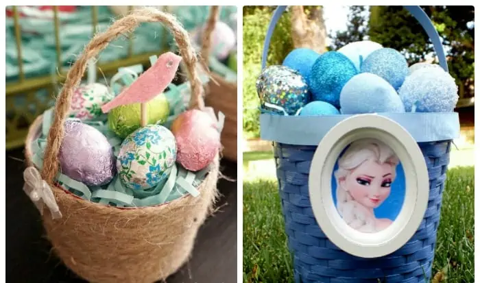 DIY easter basket ideas