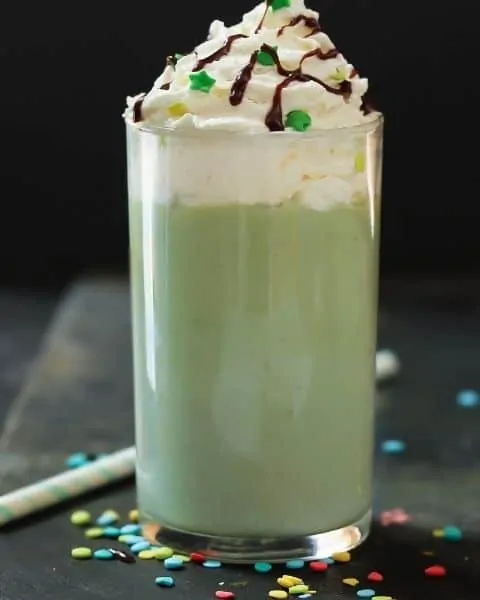 shamrock milkshake