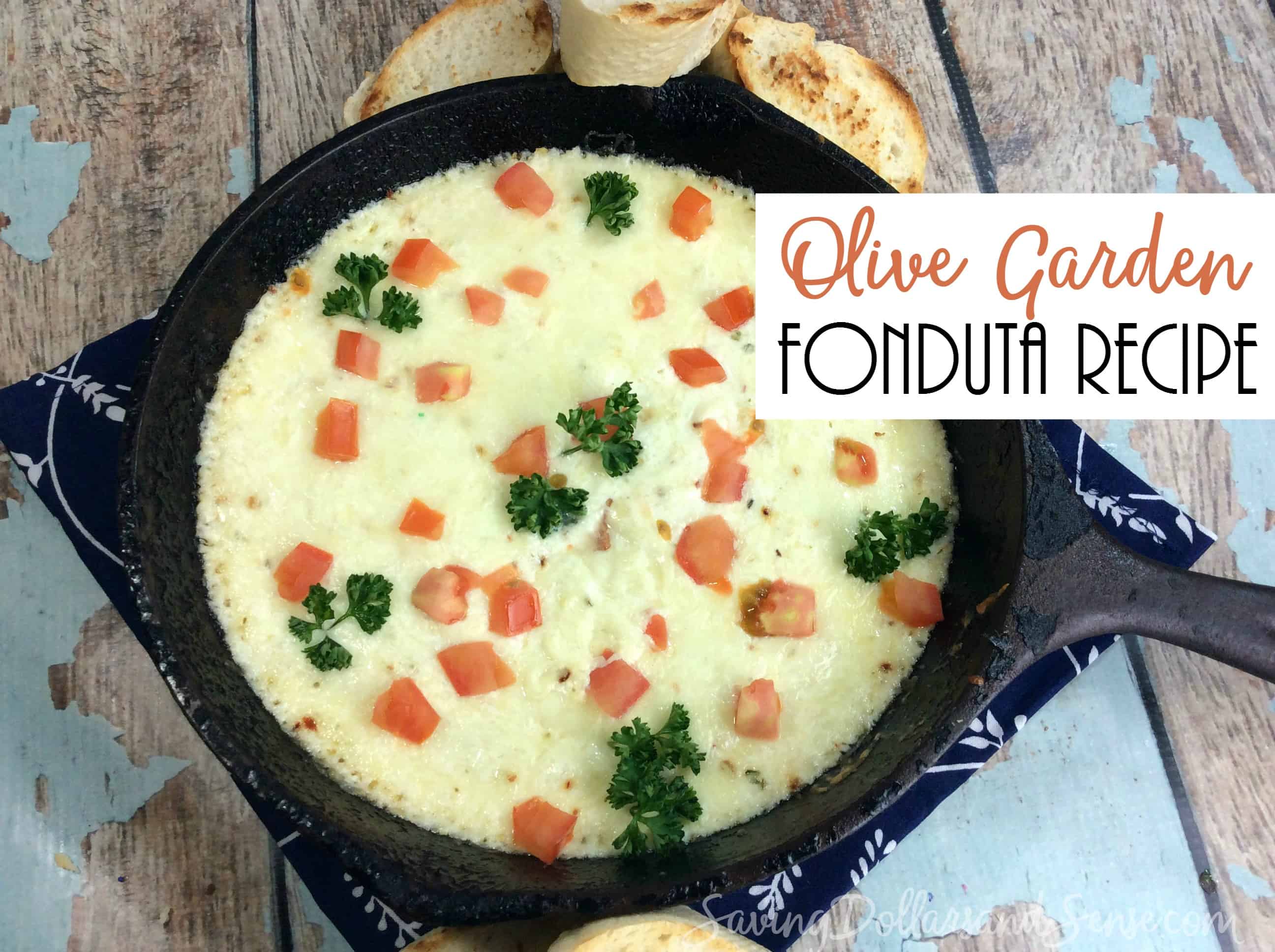 Olive Garden Cheese Fonduta Recipe