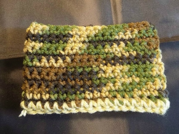 Camo cuff cozy