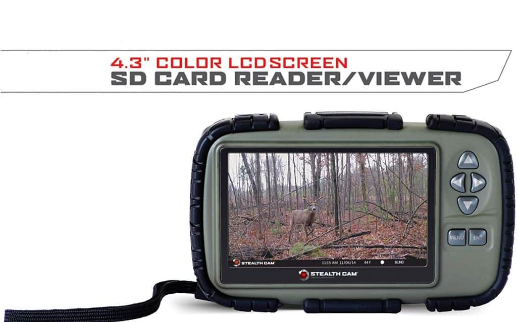 Stealth cam SD card reader and viewer.