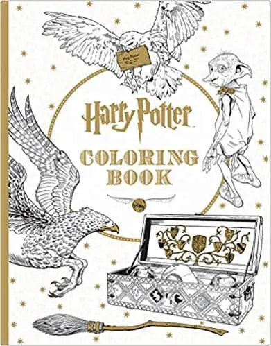 Harry Potter coloring book.