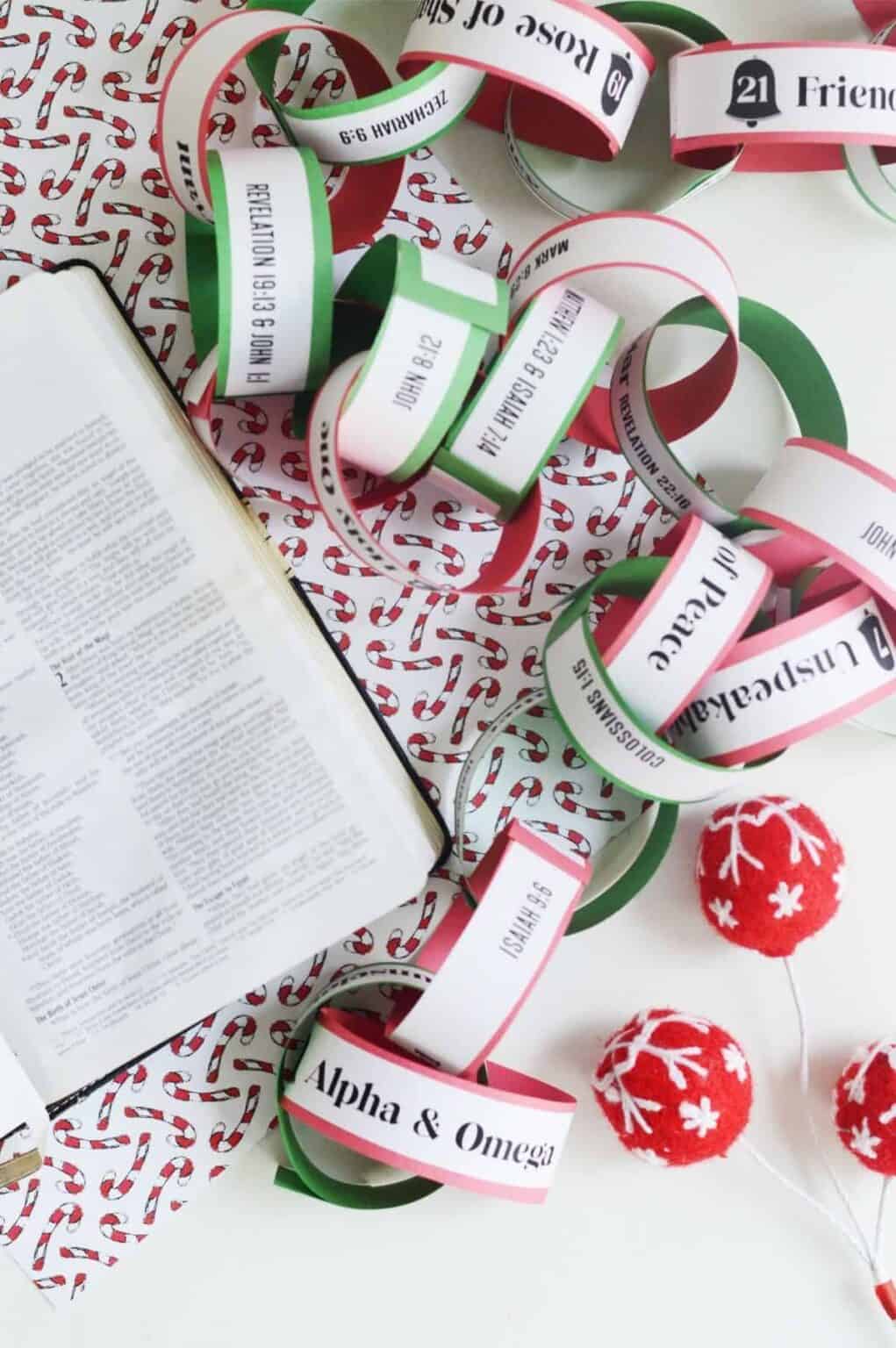 Names Of Jesus Advent Chain Saving Dollars Sense