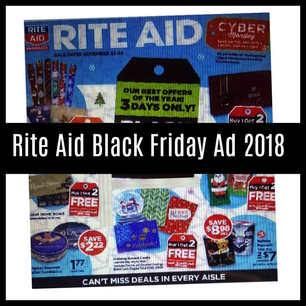 Rite Aid Black Friday Sales and Ad Scan Saving Dollars & Sense