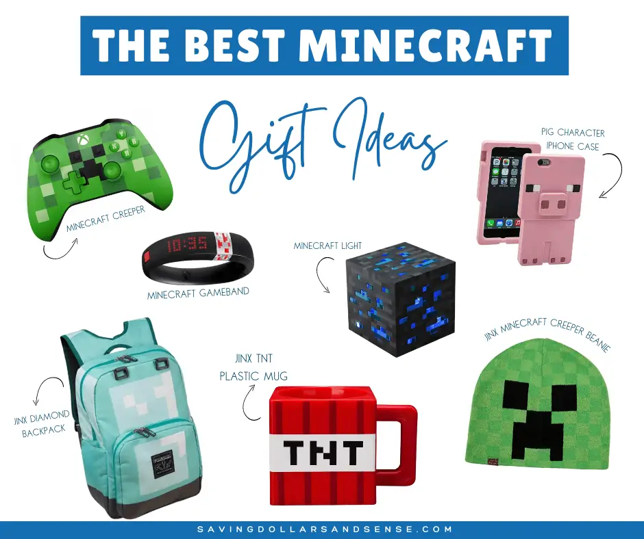 Creeper Minecraft Gift Wrapping Idea