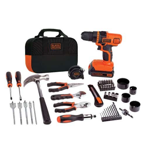 Black and Decker Drill and project set.