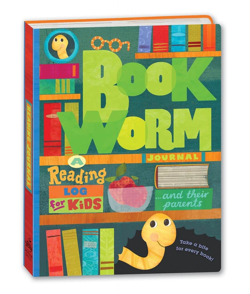 Bookworm Journal, a reading log for kids.