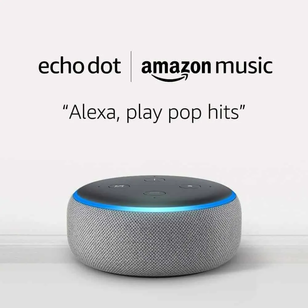 Amazon Echo dot sale to encourage Alexa to play music.