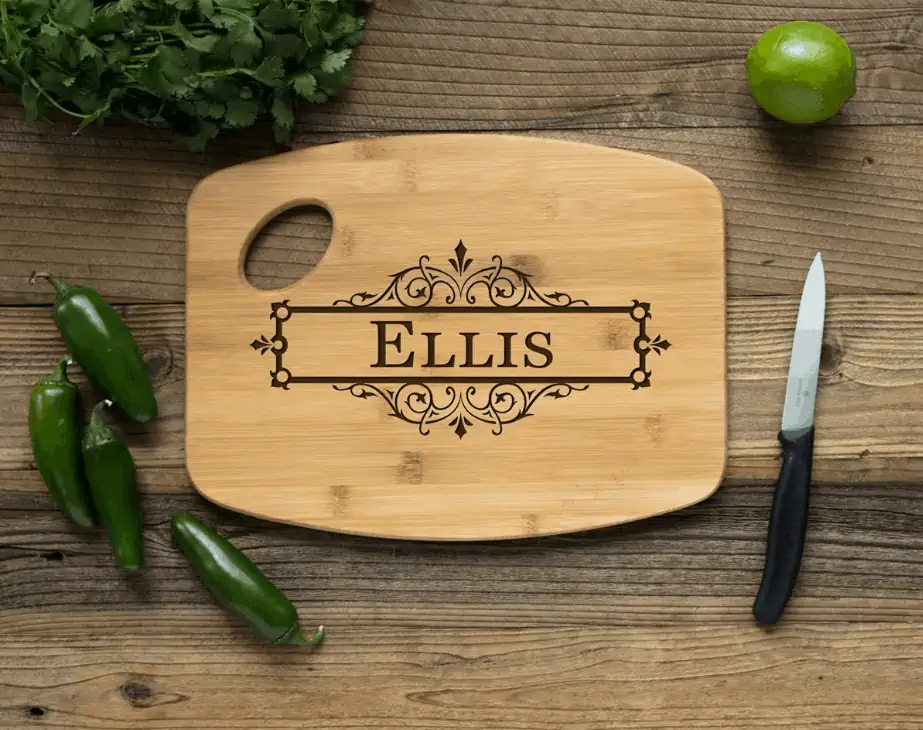 Personalized Bamboo Cutting Boards