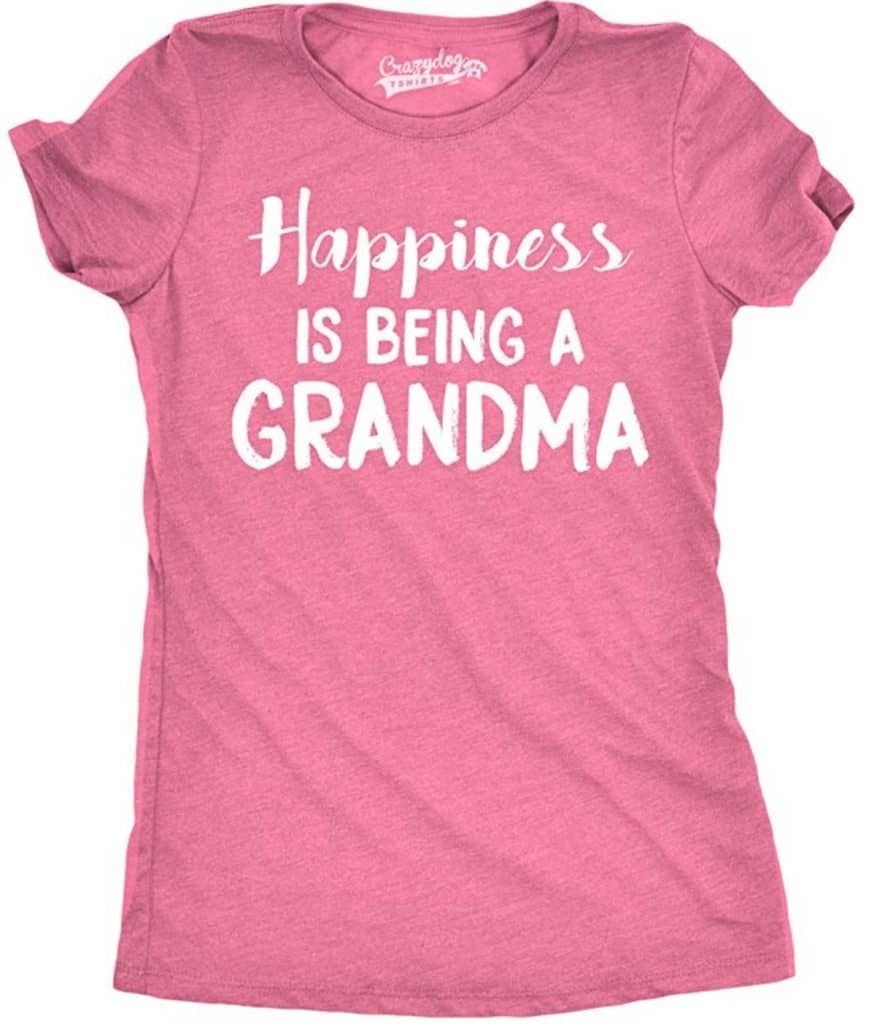 Happiness is being a grandma t-shirt.