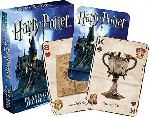 Harry Potter playing cards.