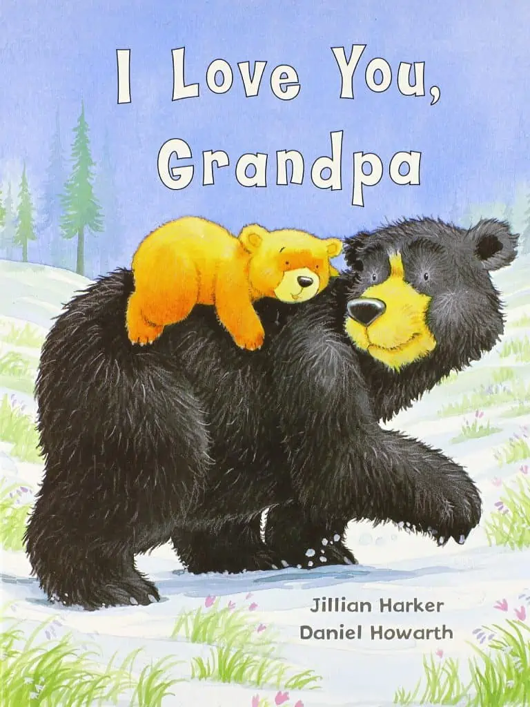 I love you, grandpa book.