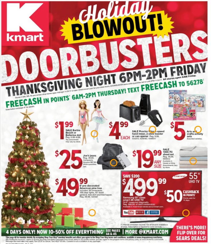 Kmart Black Friday Ad Scan Saving Dollars & Sense