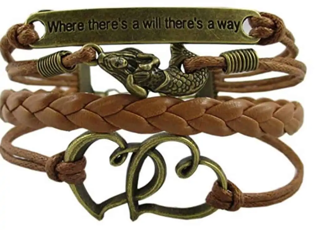mermaid infinity bracelet