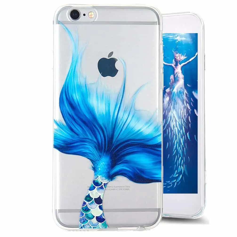 Mermaid tail iPhone 7 case.