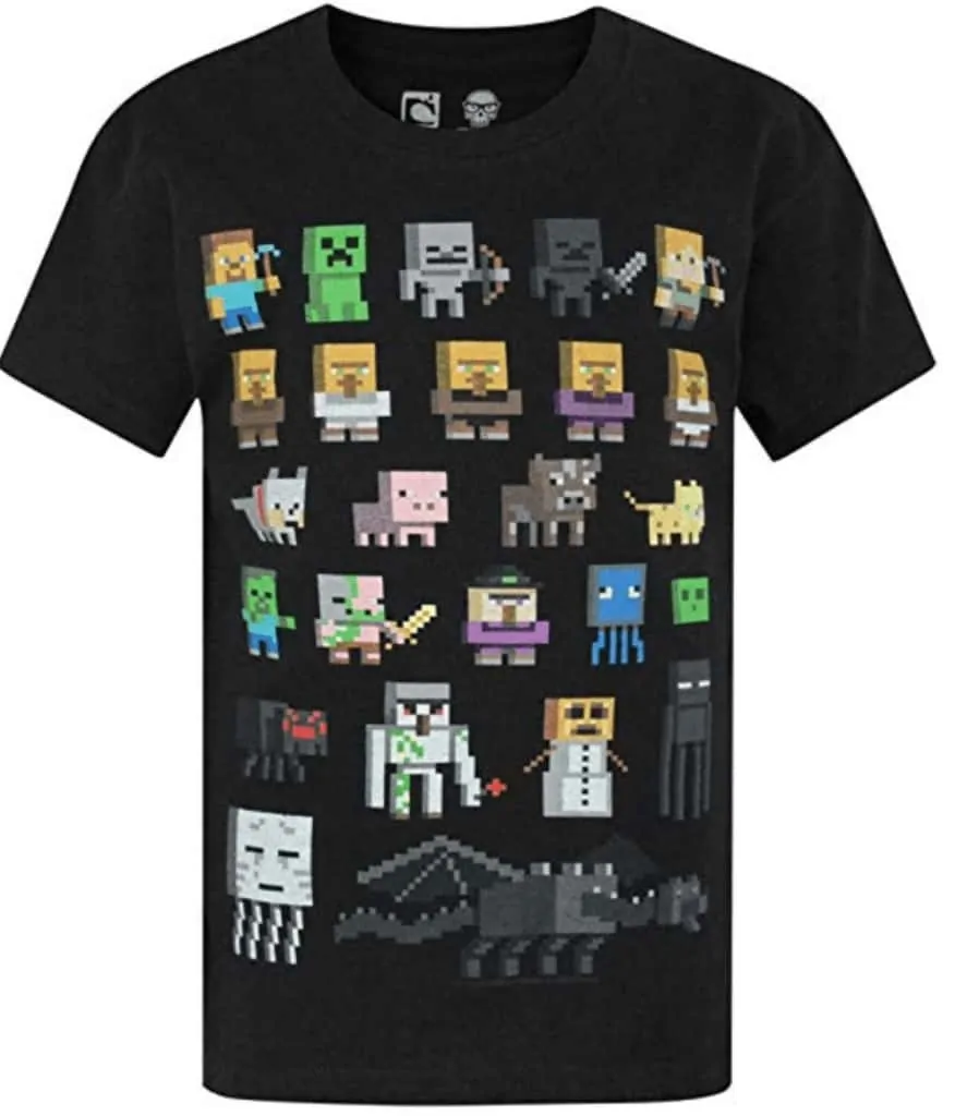 Minecraft character shirt