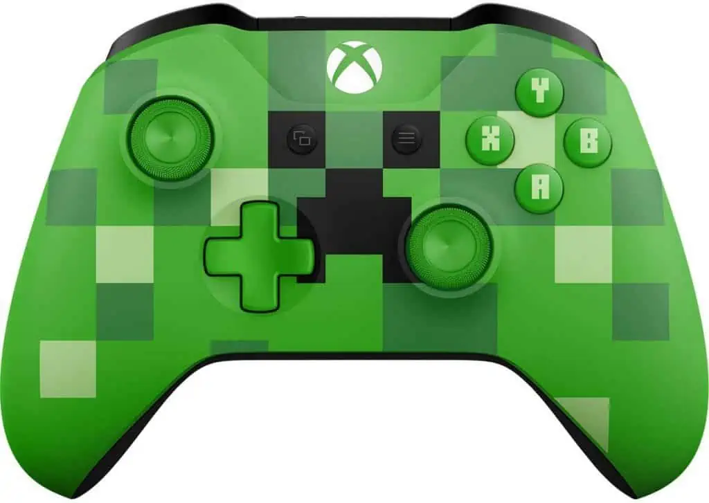 Minecraft Creeper controller for the xbox