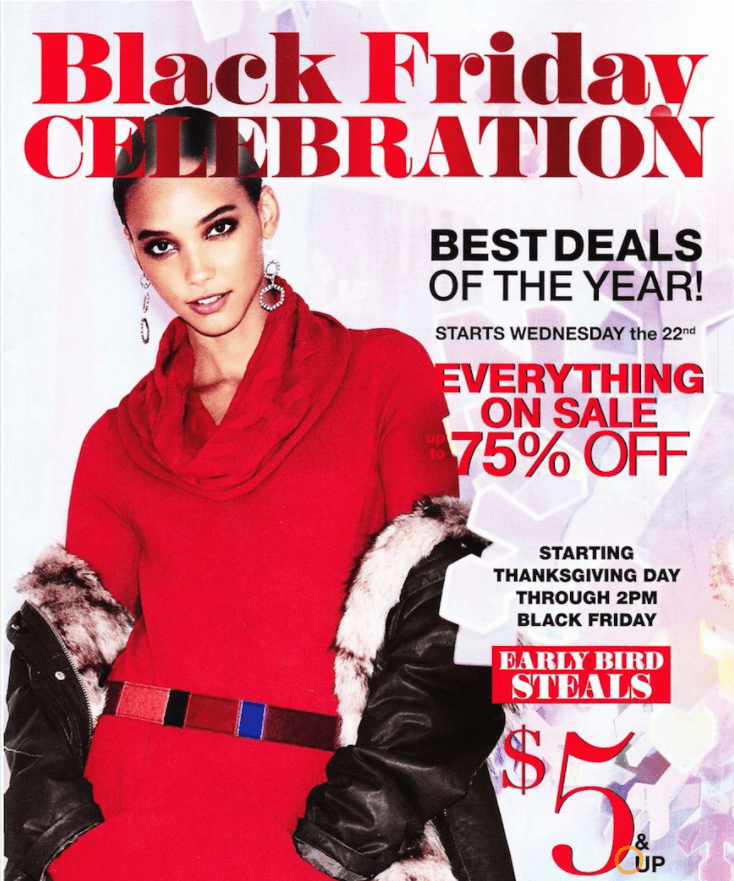 New York & Company Black Friday Ad Scan Saving Dollars & Sense