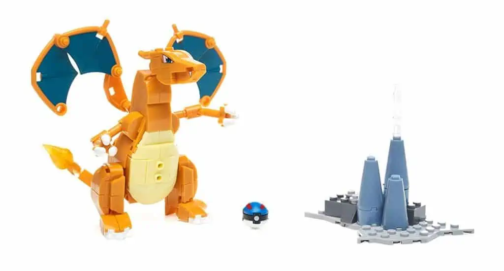 Mega blocks Charizard building set.