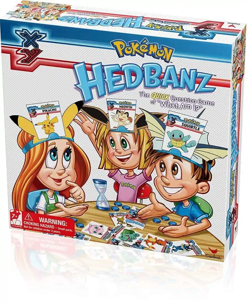 Pokemon hedbanz game.