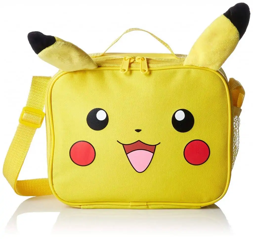 pokemon pikachu travel lunch bag
